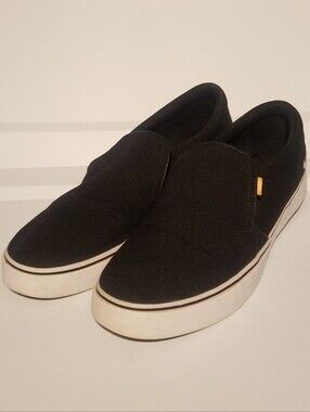 Nike Canvas Slip On Black Men's 12 Shoes Sneakers